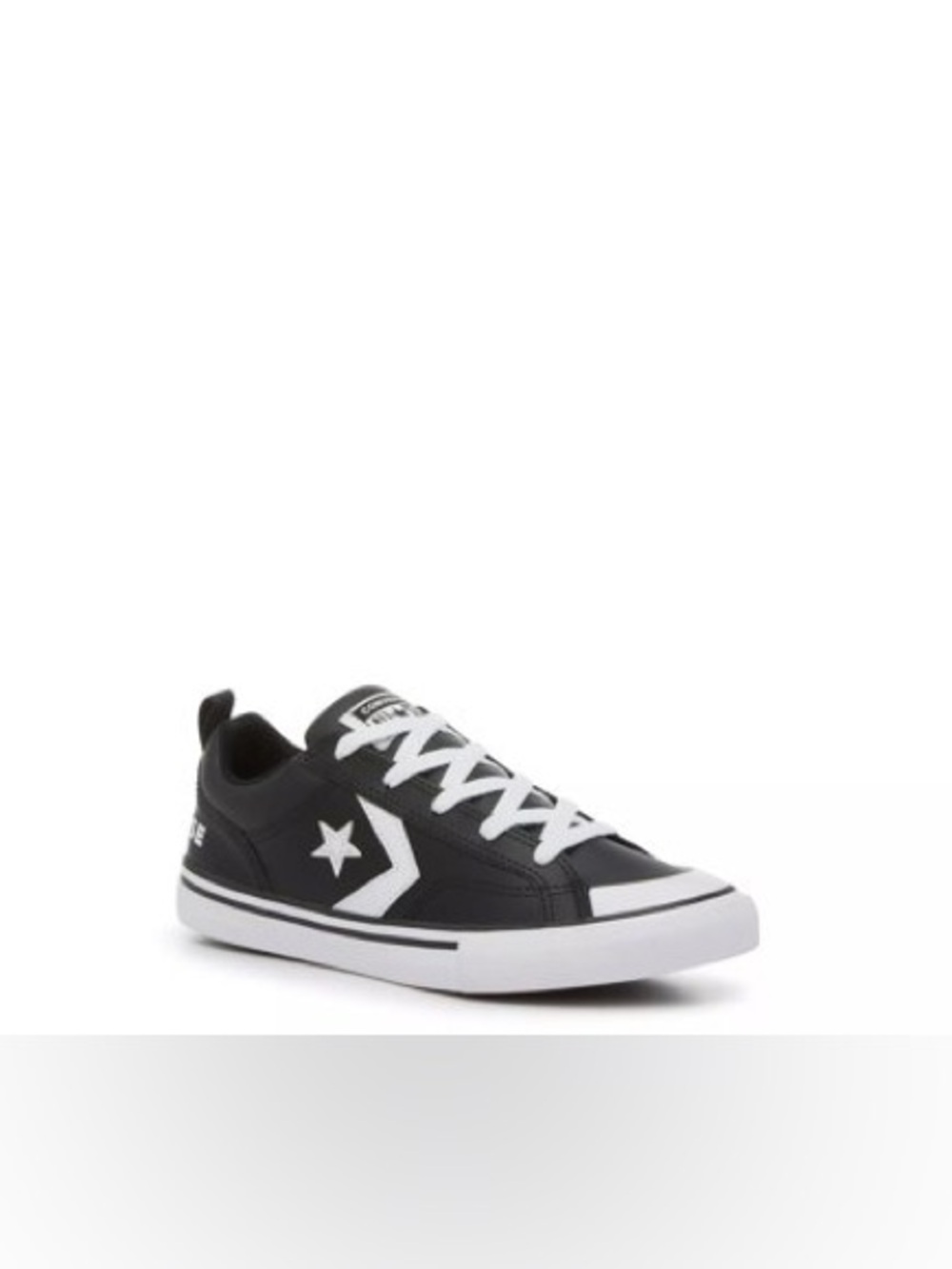 Converse Kids' Black Star & Chevron Low-Top Sneakers